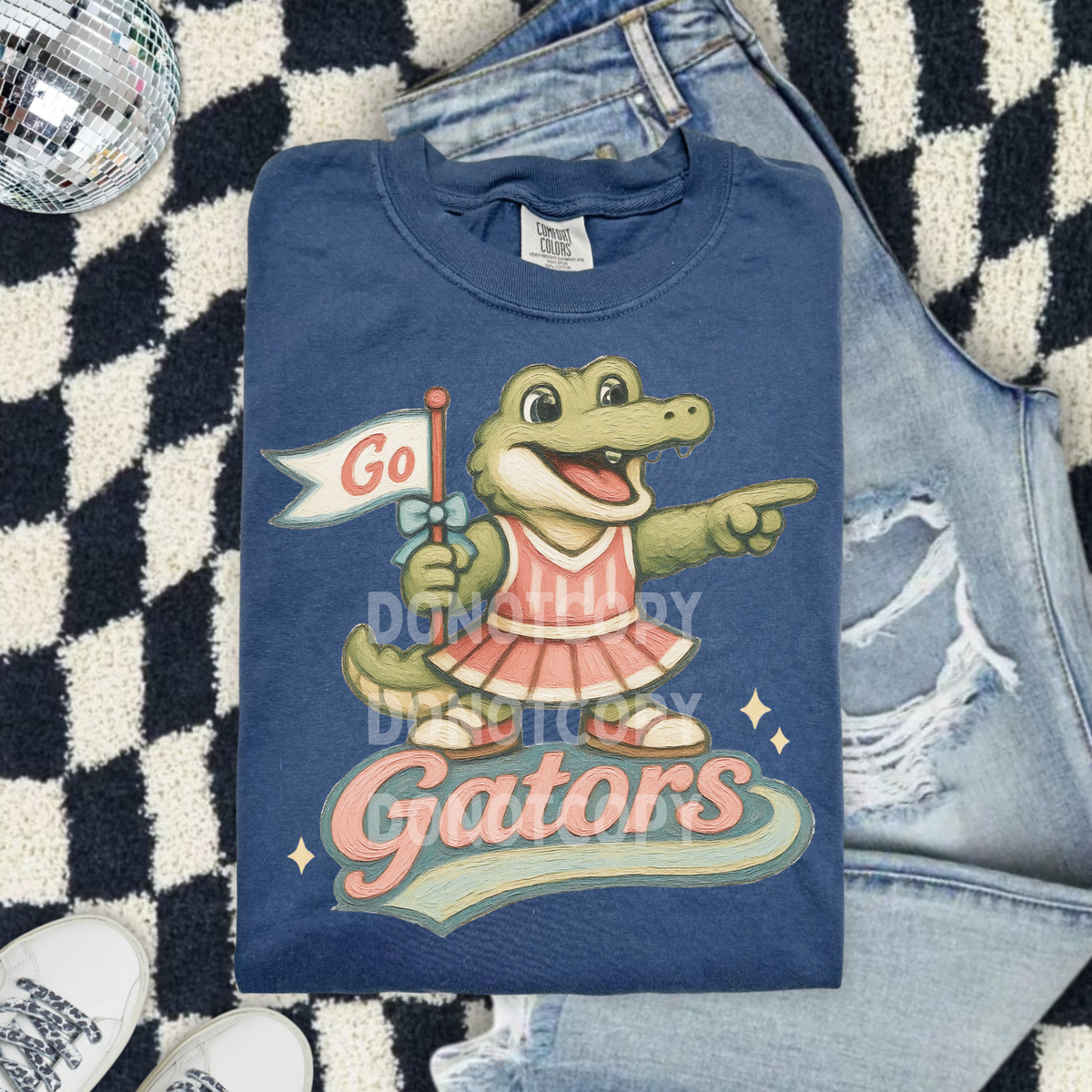 Go gators pink dress (CSG) DTF Transfer