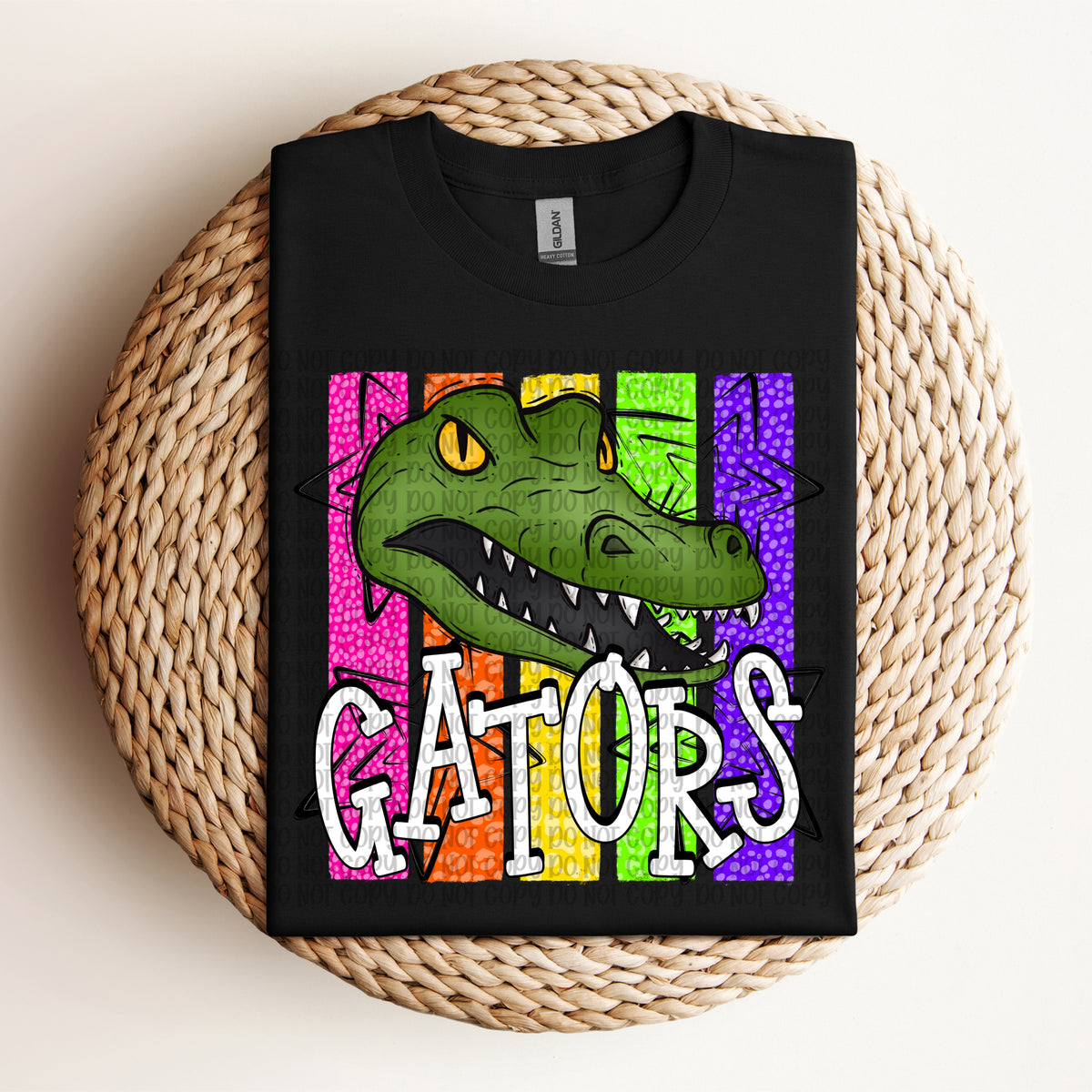 Gators neon stripes (VP) DTF Transfer