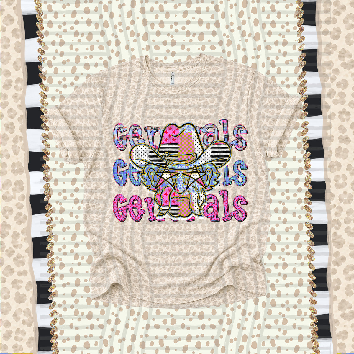 Generals-Dolly Doodle Print (Caplinger) DTF Transfer