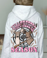 Fill the freezer season (PINK font with deer in target) 11398 DTF TRANSFER