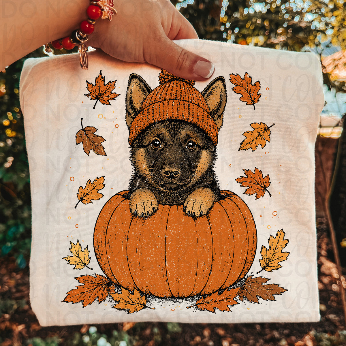 Pumpkin German Shepherd UAC Tuesday Deal DTF