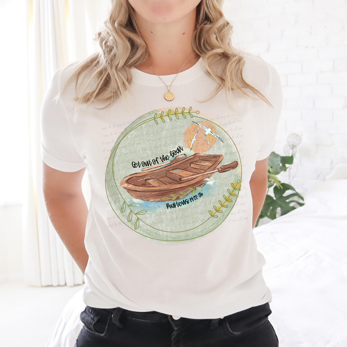 Get Out Of The Boat 117691 DTF transfer