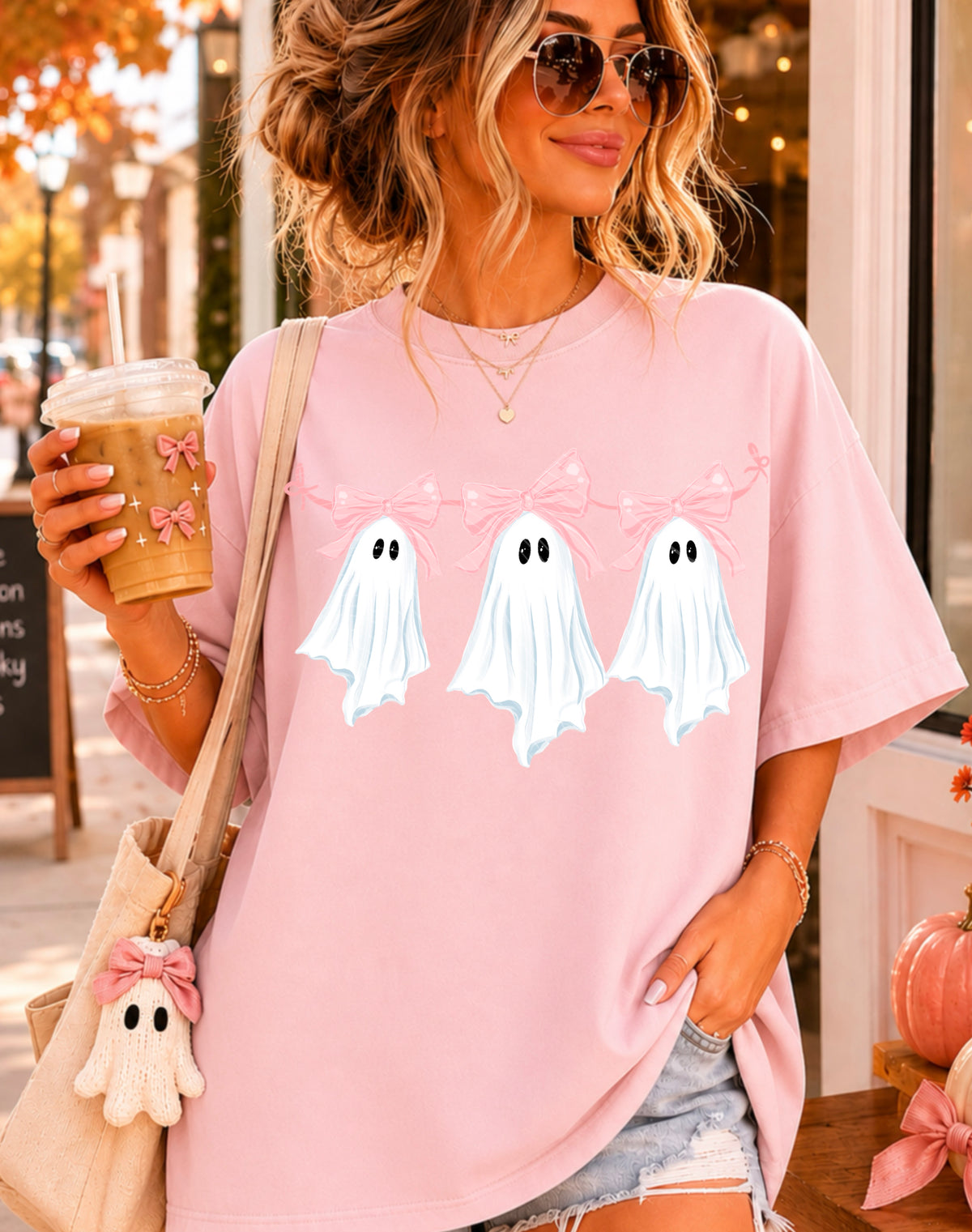Girly ghost trio (AG) DTF Transfer