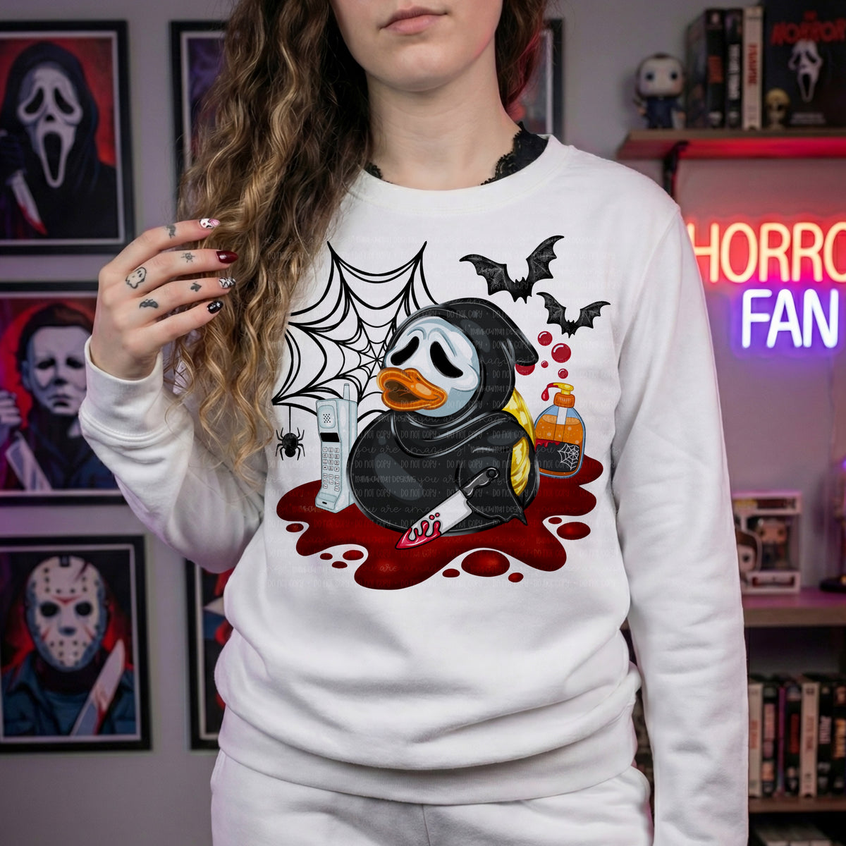scream duck (RRD) DTF Transfer