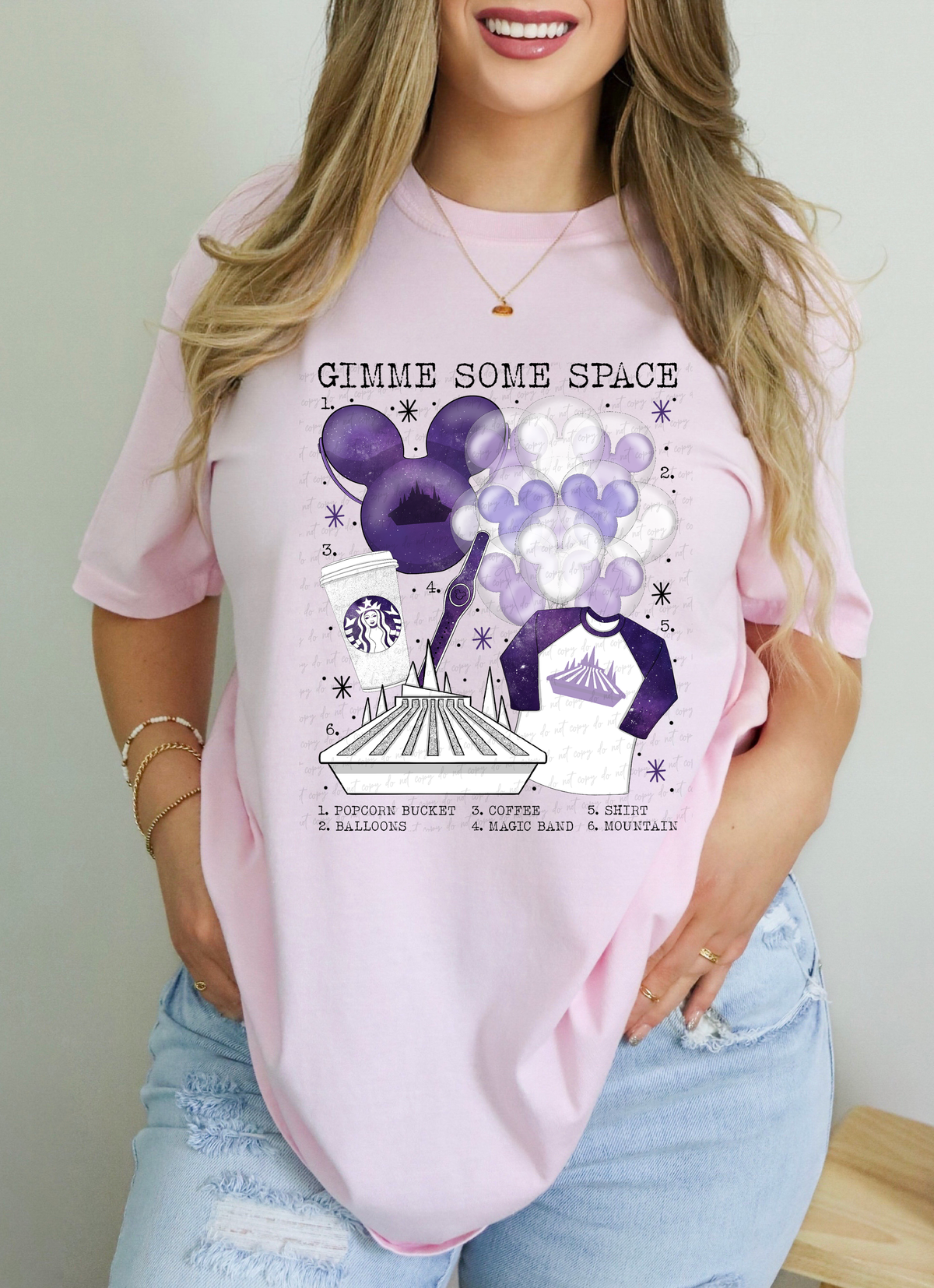 Gimme Some Space Chart 115253 DTF transfer
