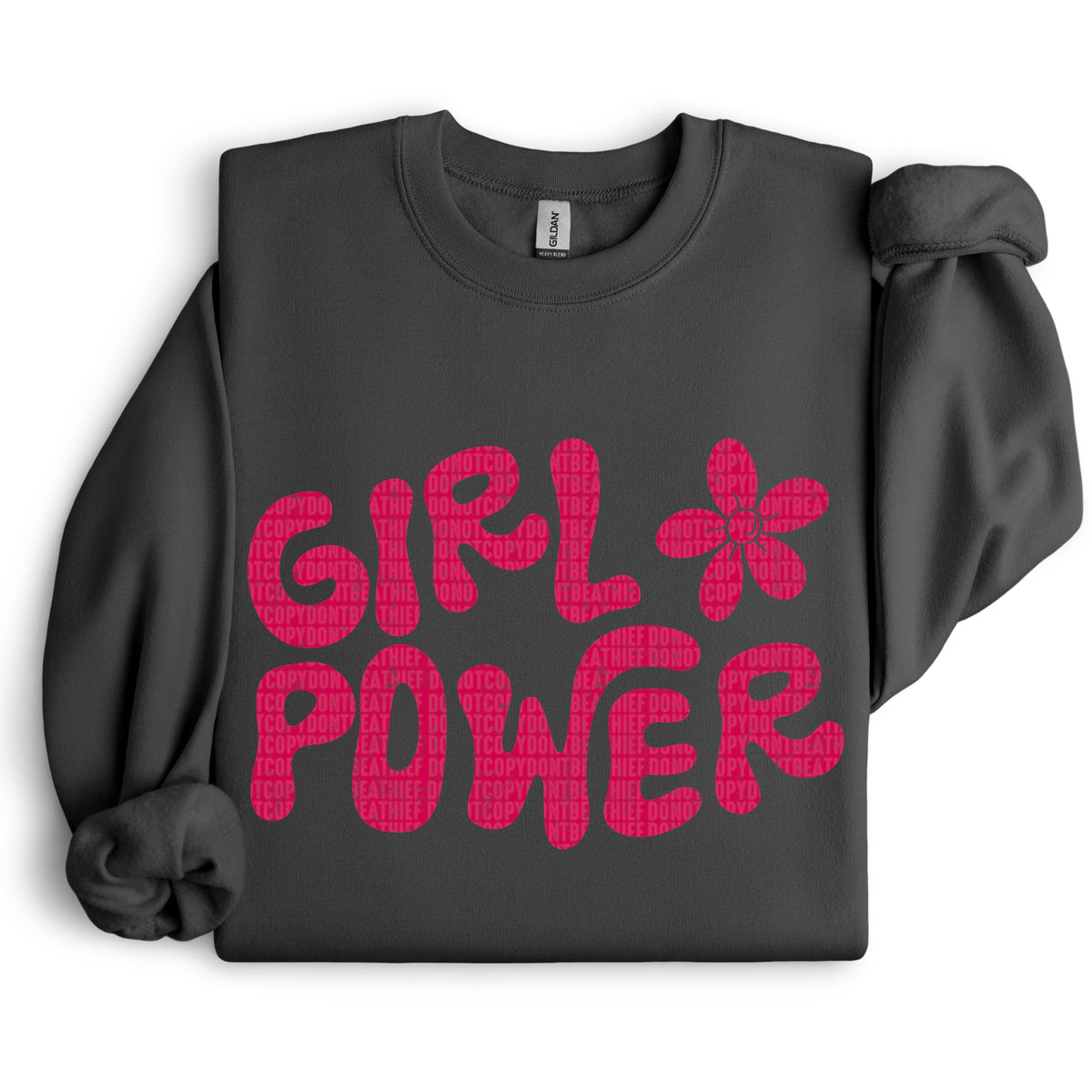 Girl power PINK 105200 DTF transfer