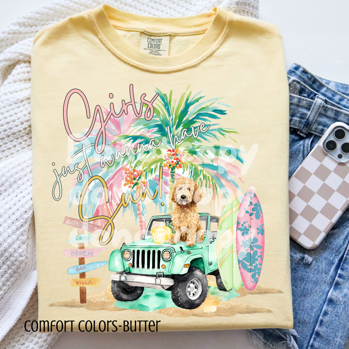 Girls just wanna have sun (CSG) 98822 DTF transfer