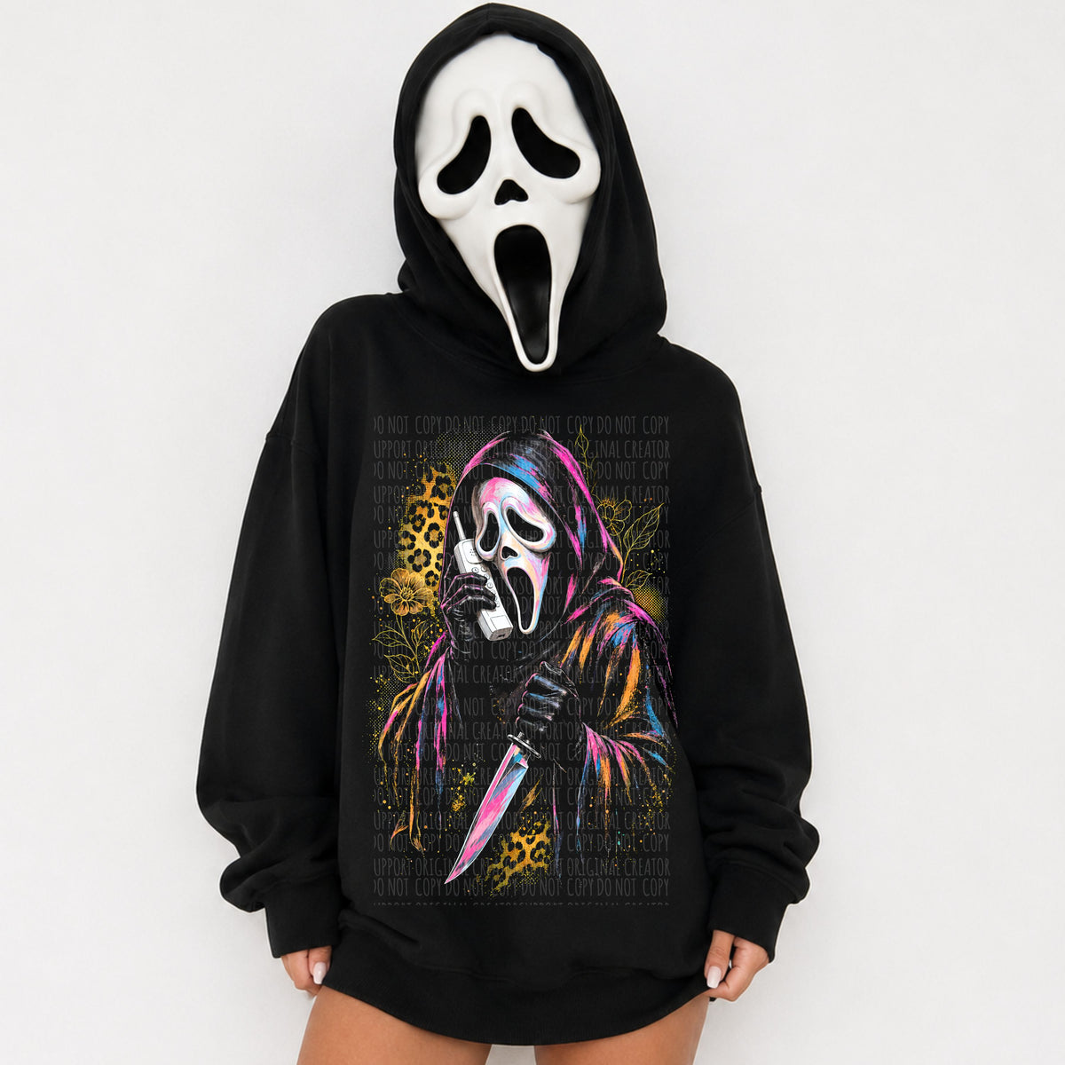 girly ghost fac. (starlight) DTF Transfer