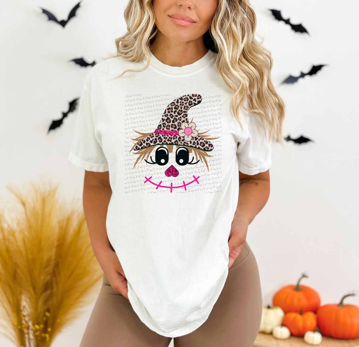 Girly Scarecrow 59874 DTF Transfer