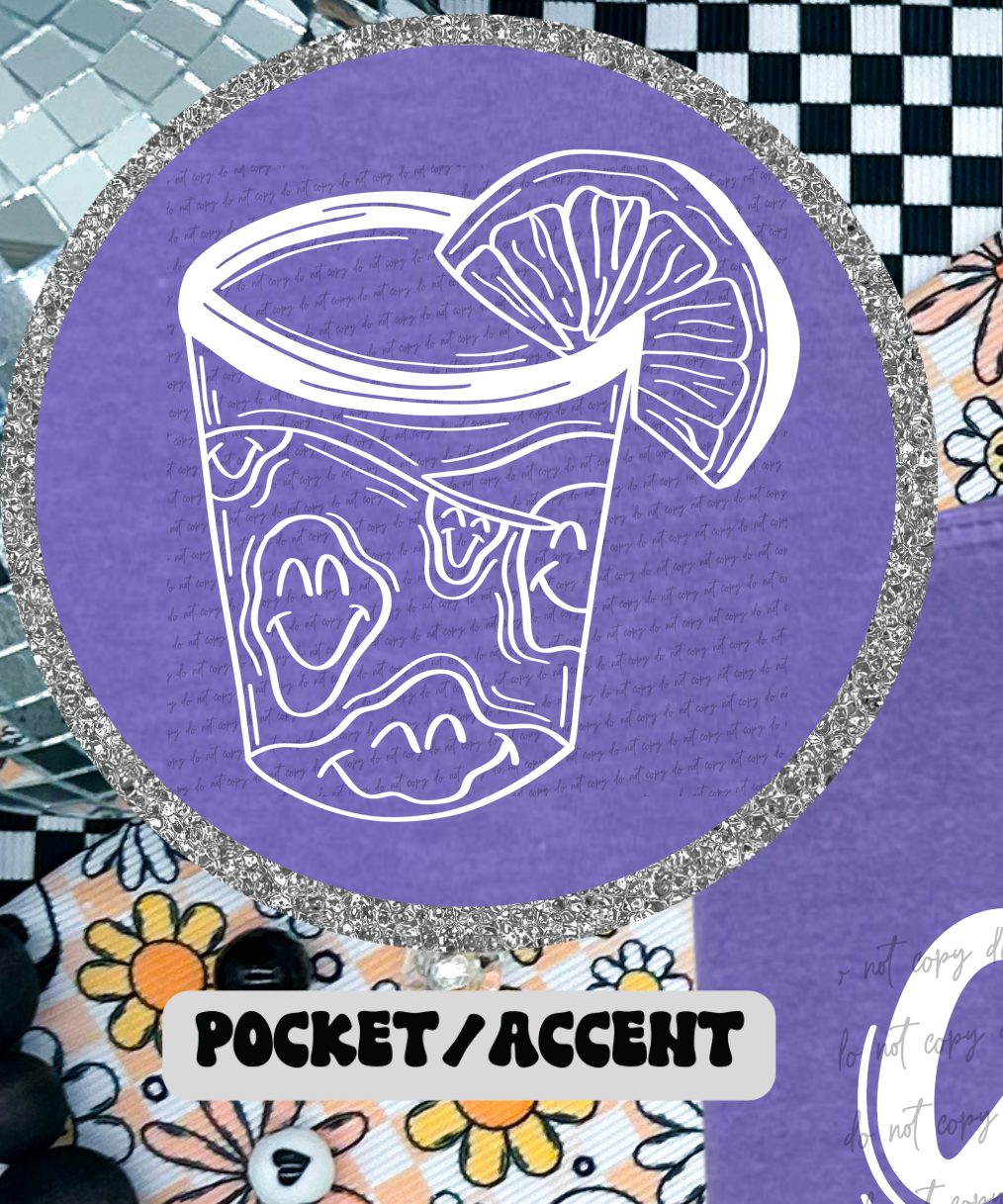 Give It Your Best Shot White (Pocket Print) 86502 DTF Transfer