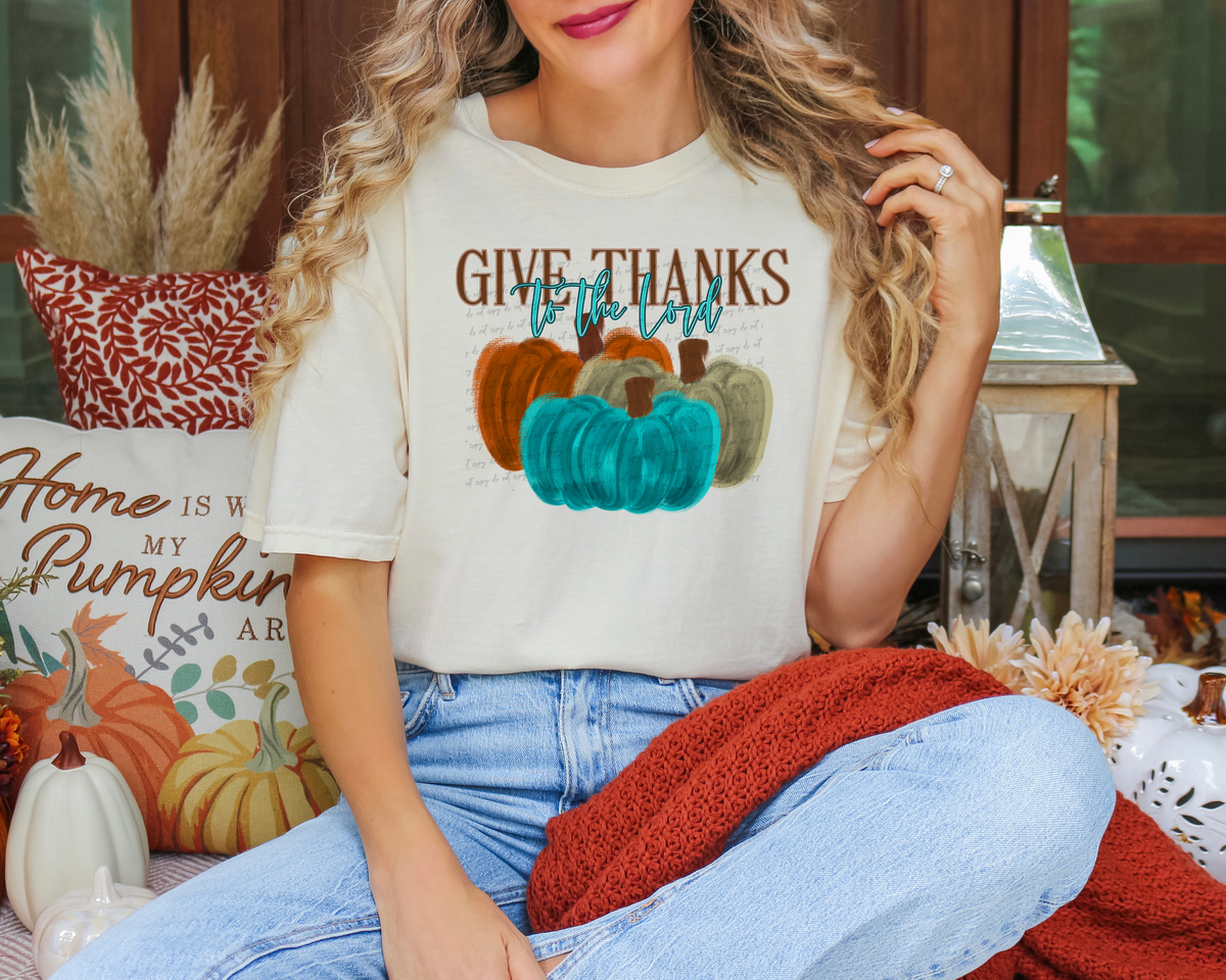 Give Thanks To The Lord 46801 DTF transfer