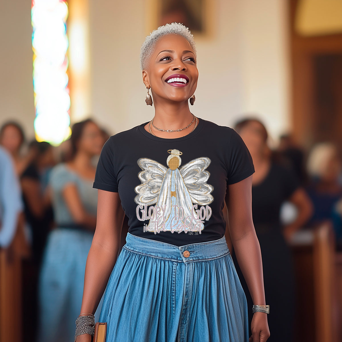 Glory To God (SDD) DTF Transfer