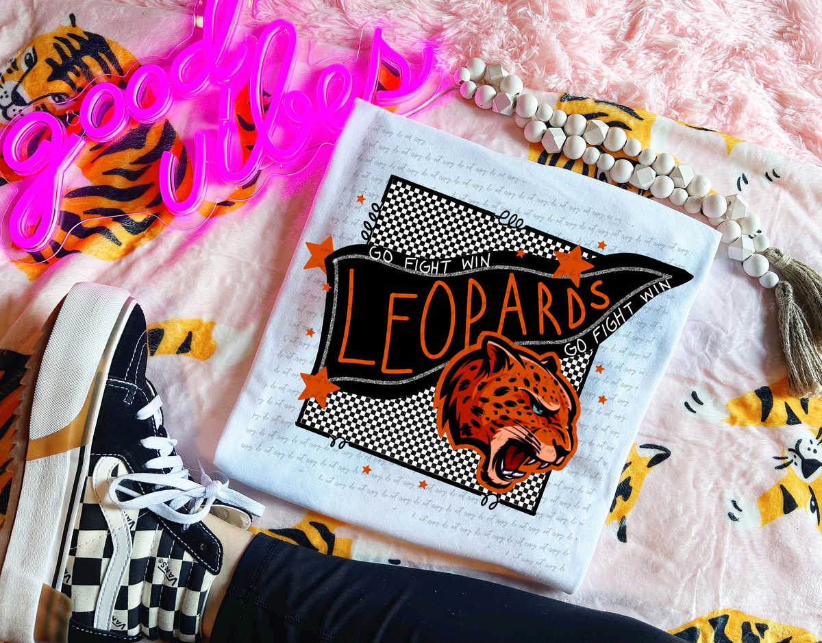 Go Fight Win Leopards 111306 DTF transfer