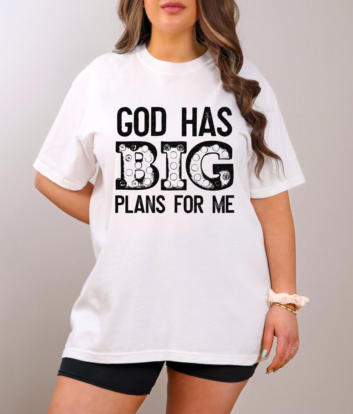 God Has Big Plans For Me BLACK 116058 DTF Transfer