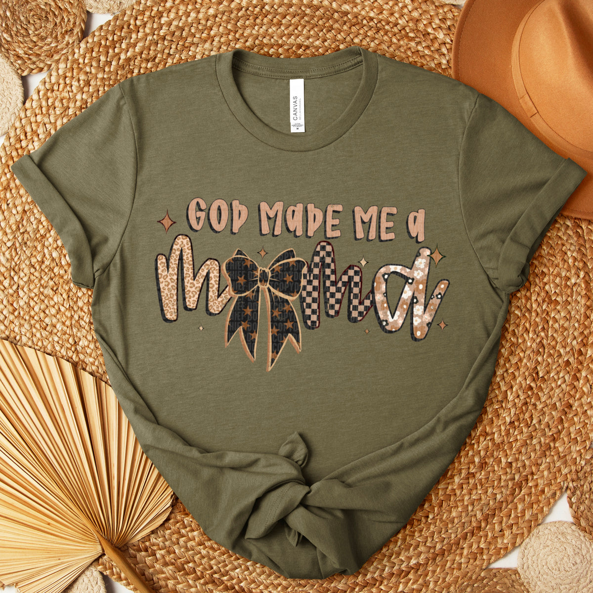 God Made Me A Mama 104340 DTF transfer