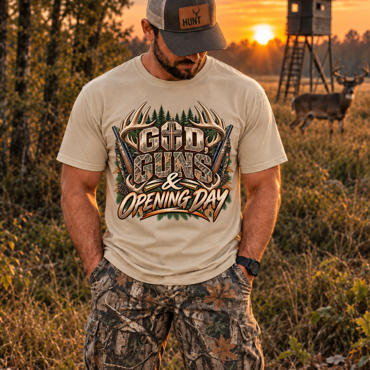 God guns & opening day (SDD) DTF Transfer