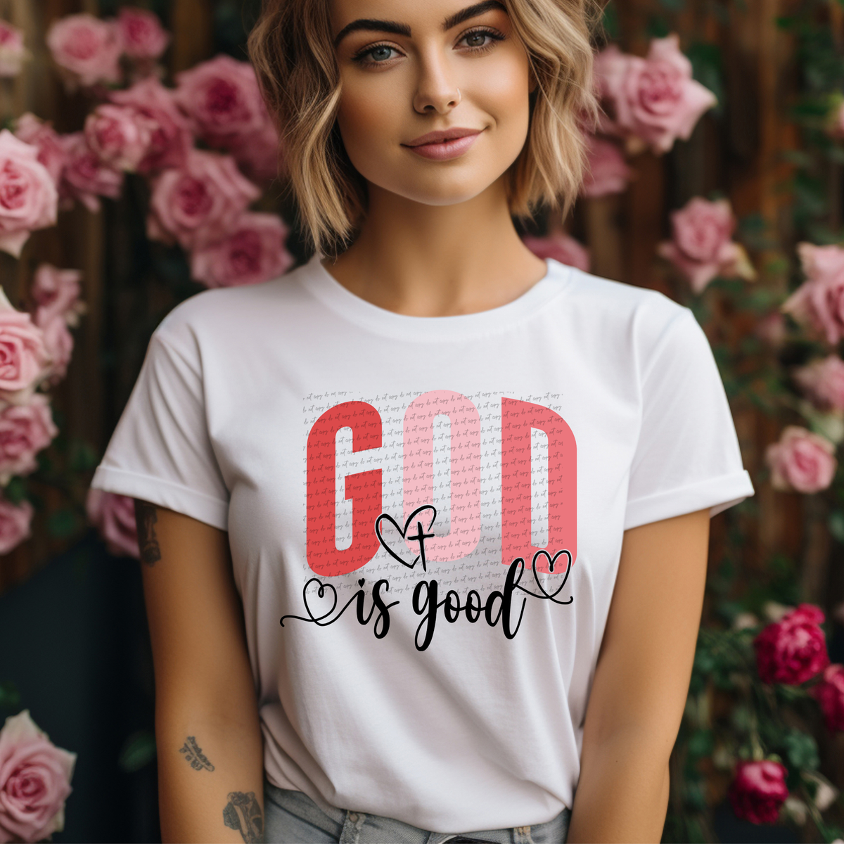 God is Good Typography 71760 DTF Transfer
