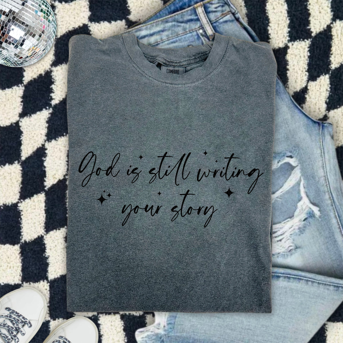 God is still writing your story 103815 DTF transfer