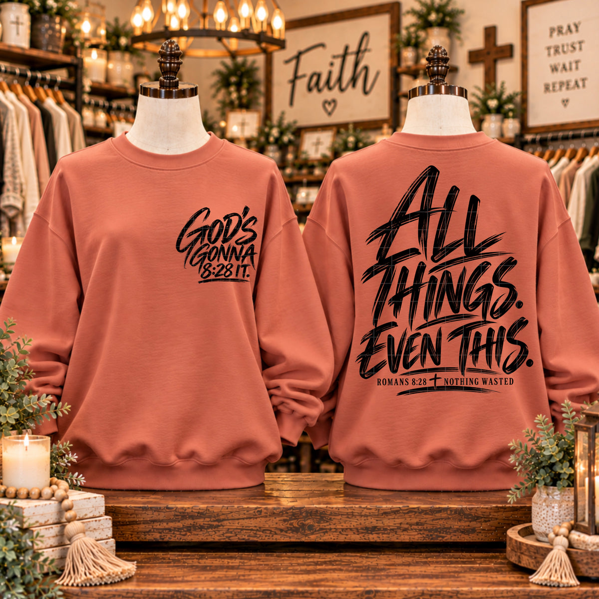All things even this BLACK (BACK ONLY) (SDD) DTF Transfer