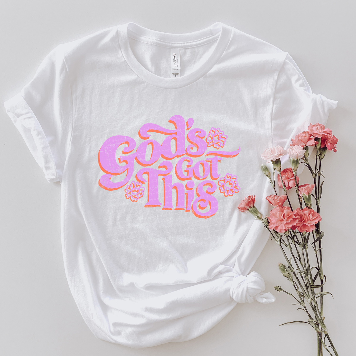 God's Got This Pink 81287 DTF Transfer