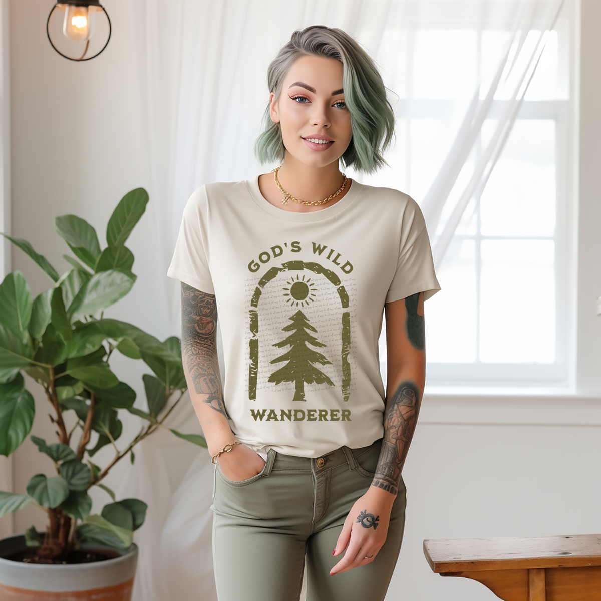 God's Wild Wanderer 81172 DTF Transfer