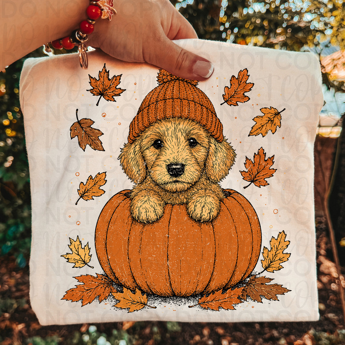 Pumpkin Golden Doodle UAC Tuesday Deal DTF