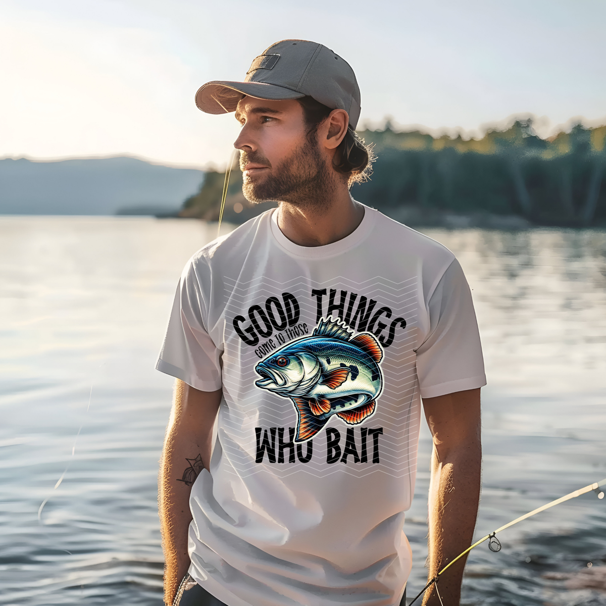 Good things come to those who bait 103784 DTF transfer