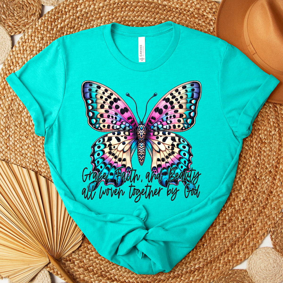 Grace Faith and Beauty all woven together by God (SDD) DTF transfer