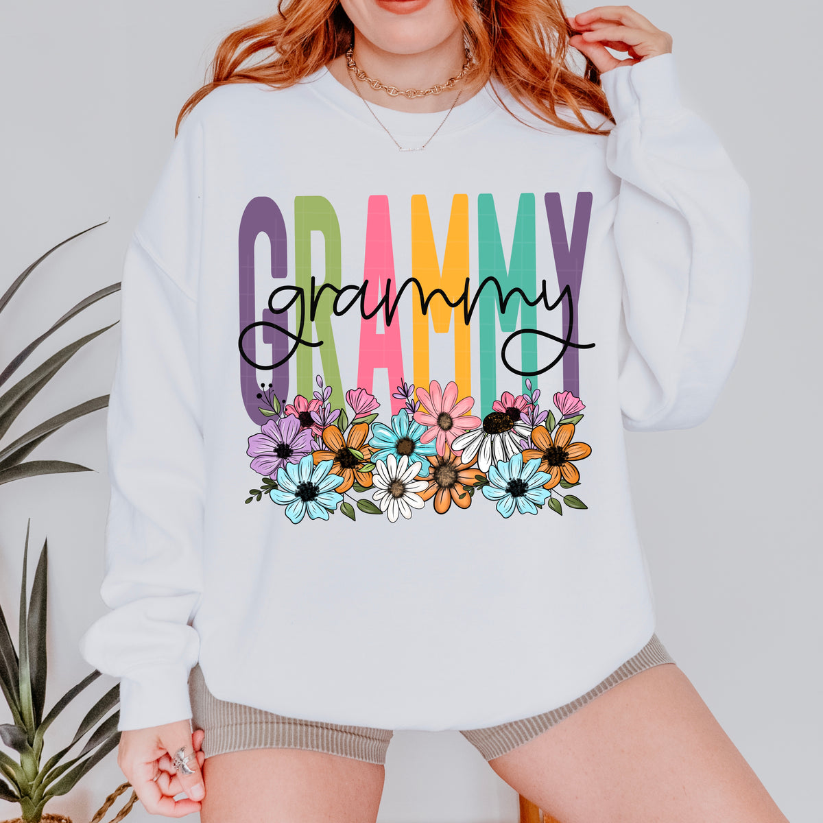 Grammy spring floral (SDD) DTF Transfer