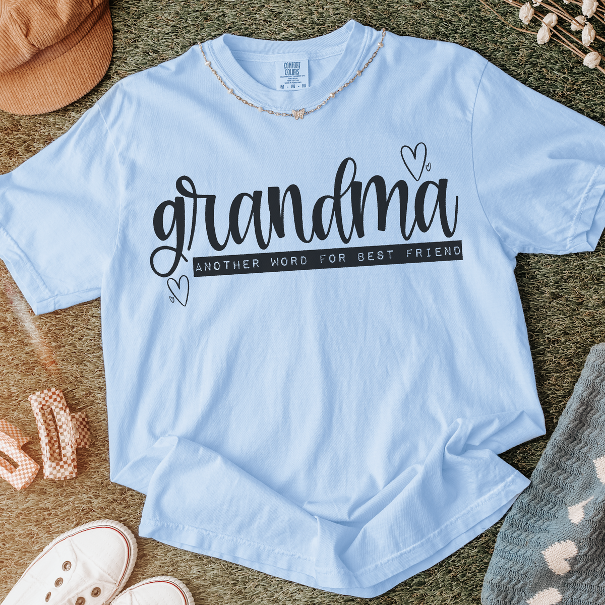 Grandma (black) (two peas) DTF Transfer