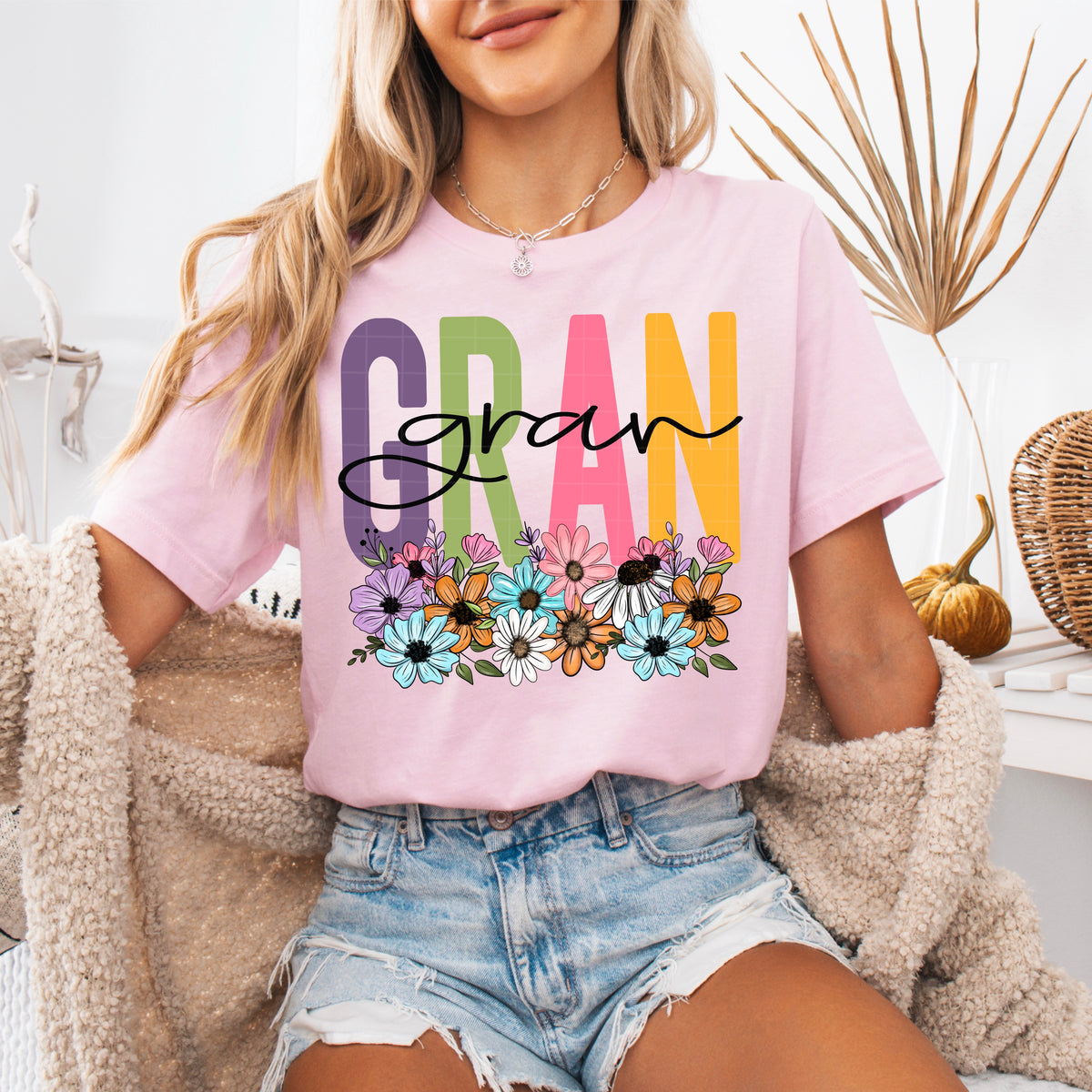 Gran spring floral (SDD) DTF Transfer