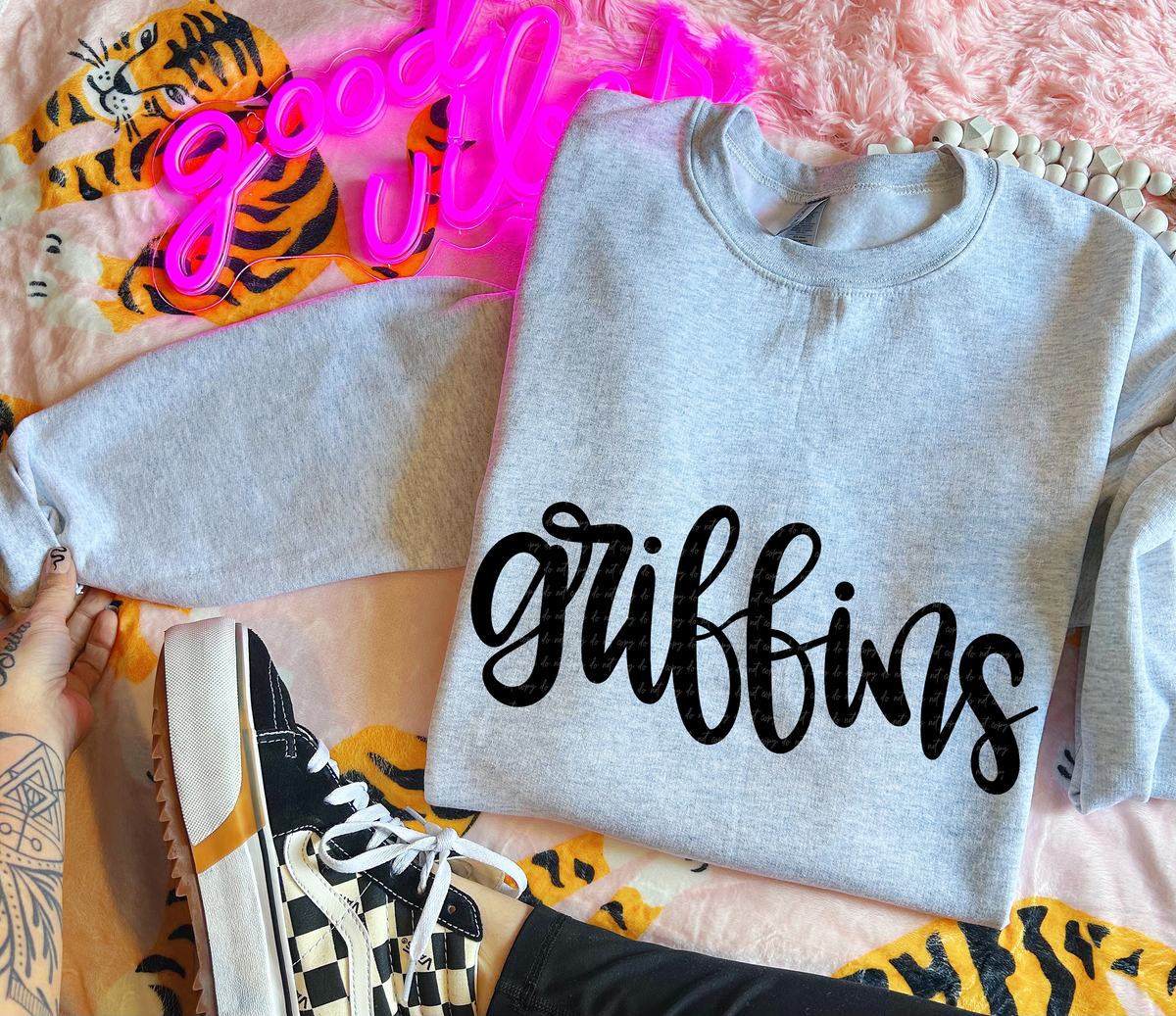 Griffins Hand Lettered 54065 DTF transfer