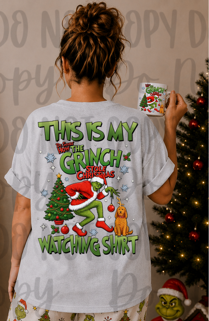 G man watching shirt (POCKET ONLY) (Starlight) DTF