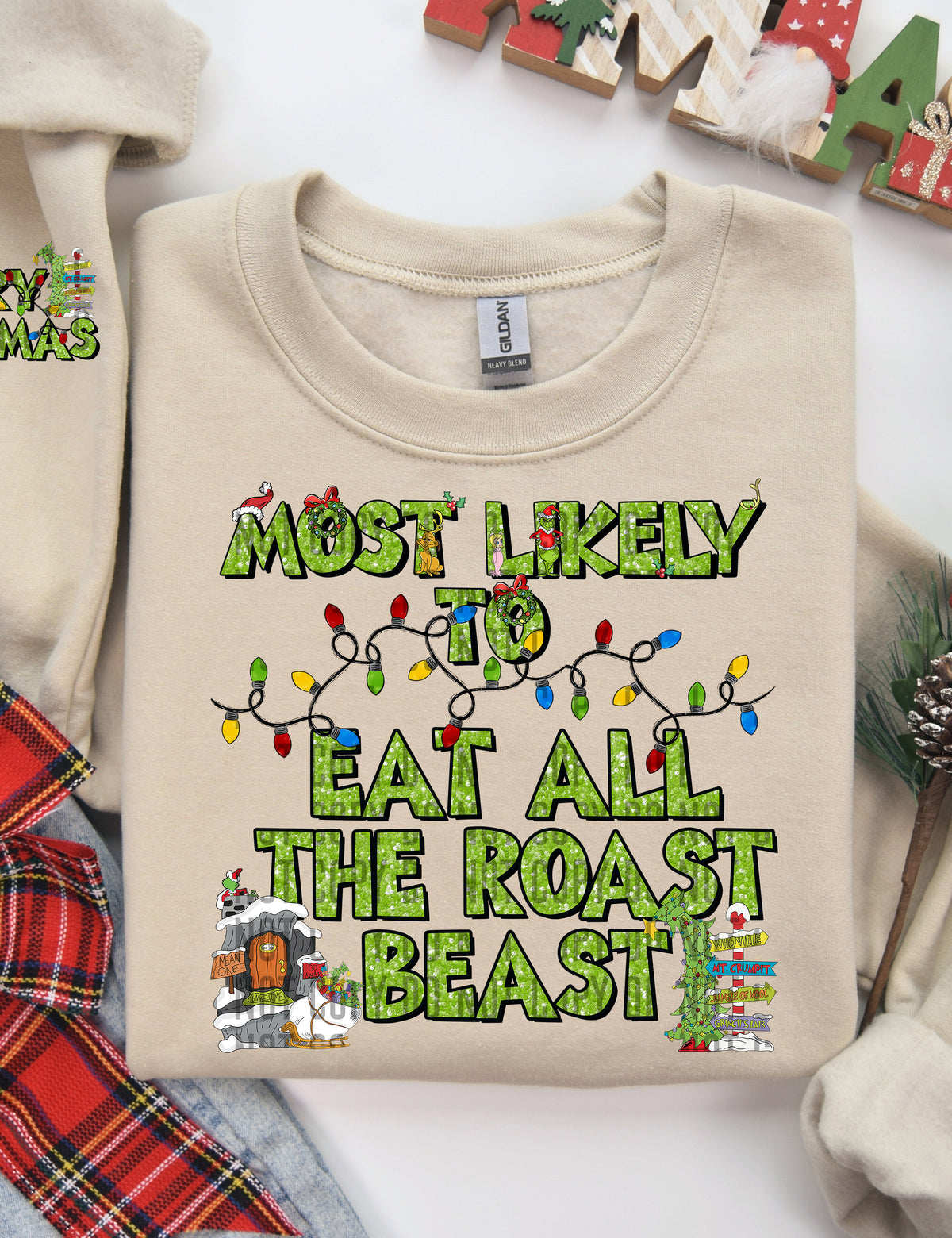 Most Likely To Eat All The Roast Beast (Front Print) 69093 DTF transfer