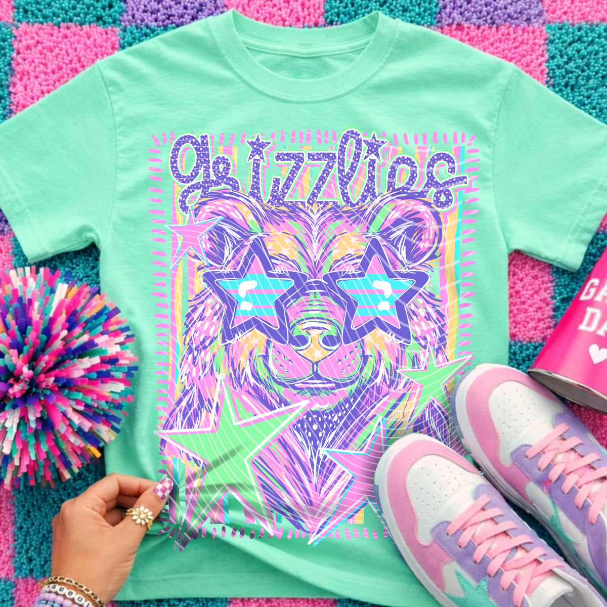 grizzlies neon stars (agcm)