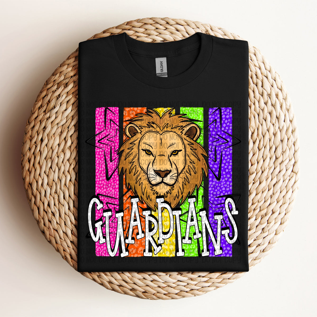 Guardians neon stripes (VP) DTF Transfer
