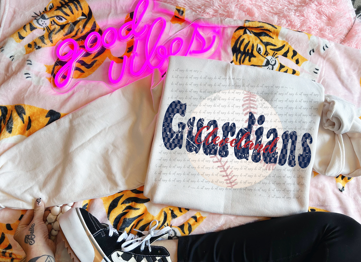 Guardians Cleveland Baseball 111313 DTF transfer