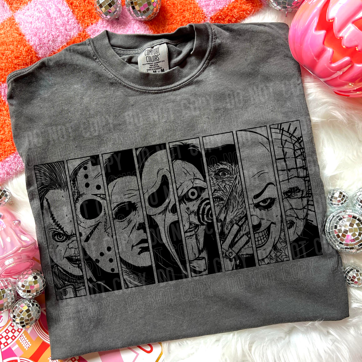 Halloween faces (SBB) DTF Transfer