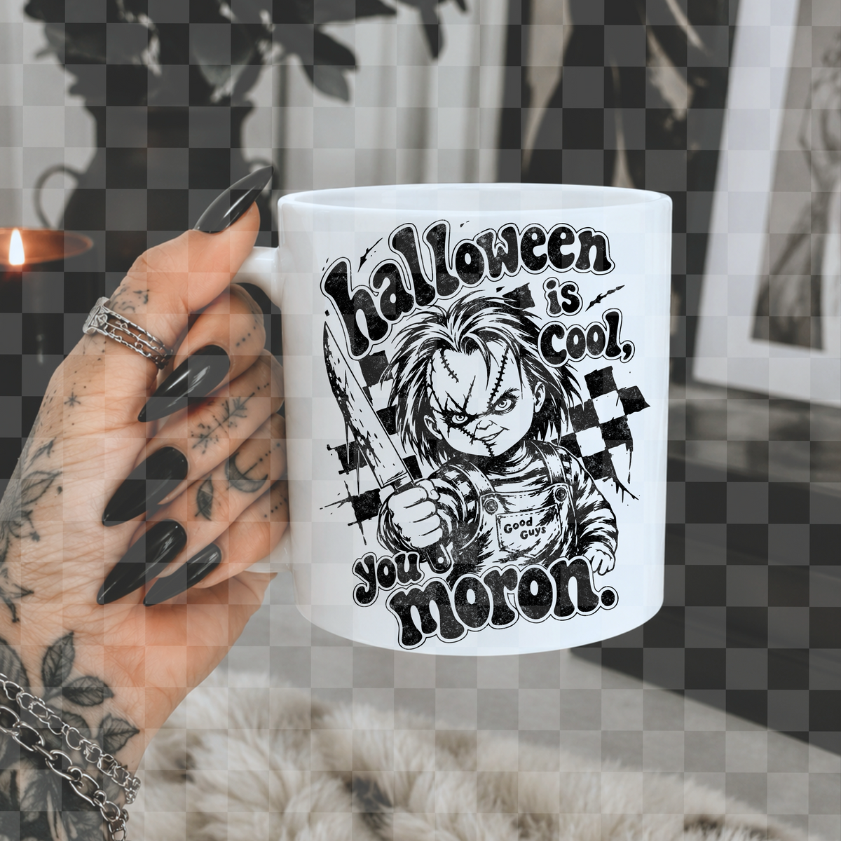Halloween is cool chuck (Lyttle) DTF Transfer