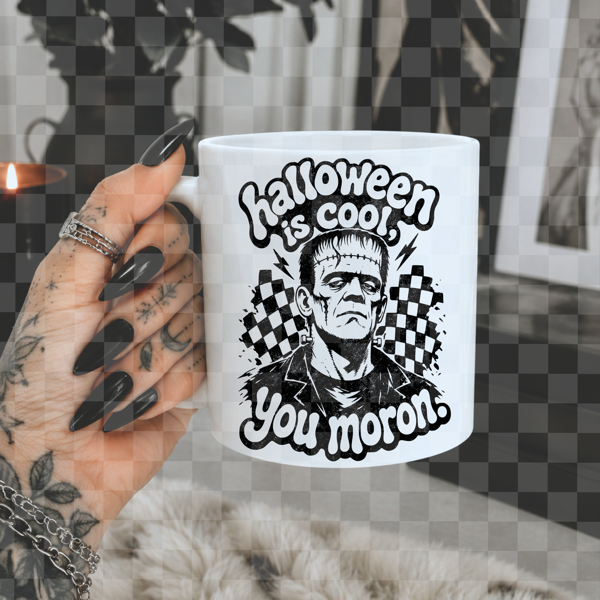 Halloween is cool frank (Lyttle) DTF Transfer
