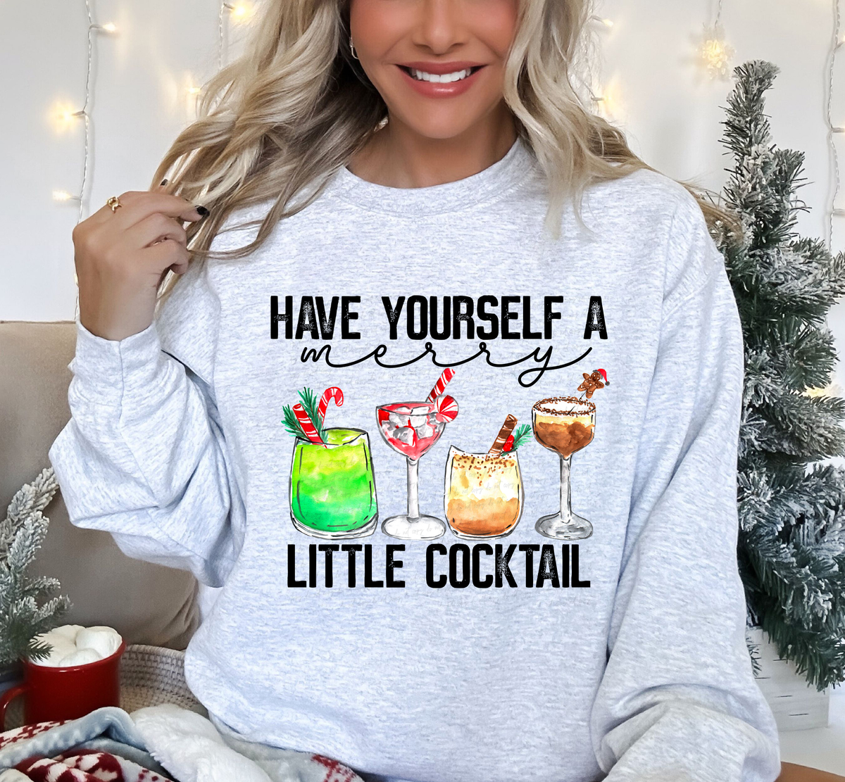 Have Yourself A Merry Little Cocktail 116439 DTF Transfer