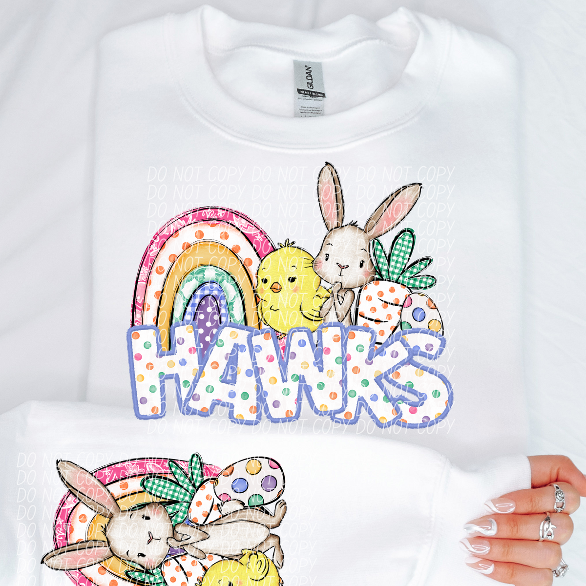 Easter Hawks (CITY) DTF transfer