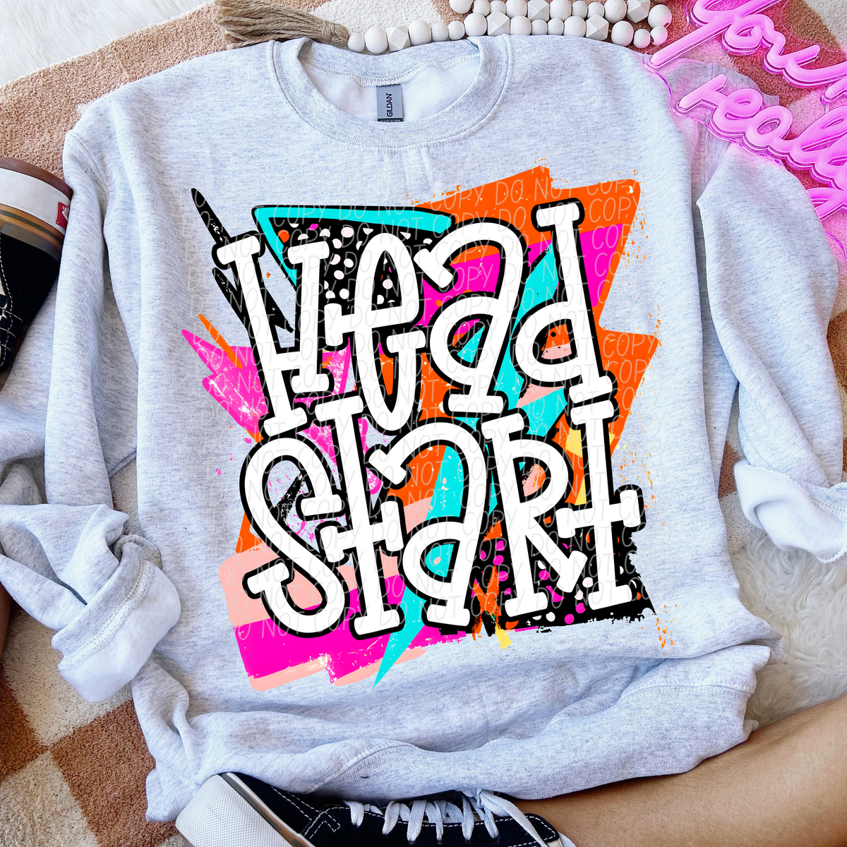 HeadStart Bright Retro (CITY) DTF transfer