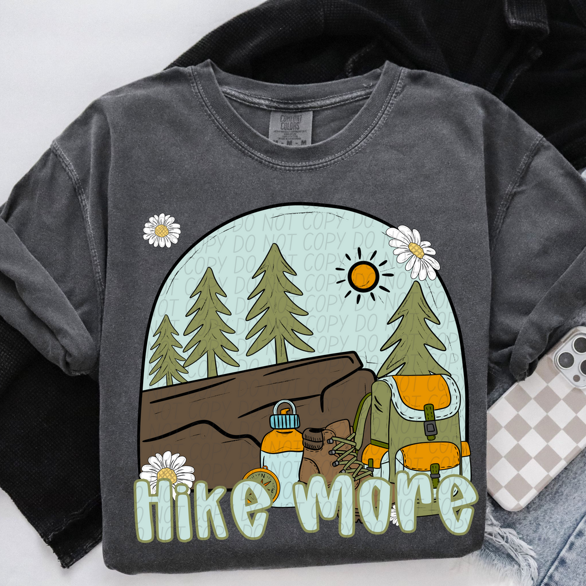 Hike more (CITY) DTF transfer