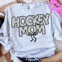 Hockey Mom Bow 74223 DTF Transfer