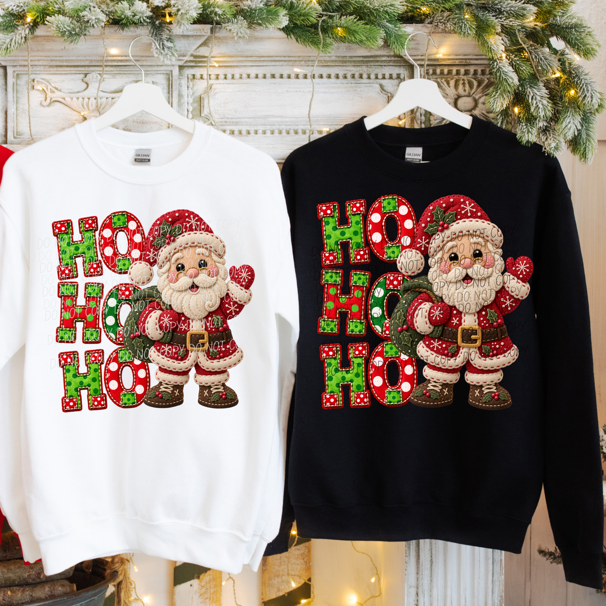 HOHOHO Santa (CITY)DTF Transfer