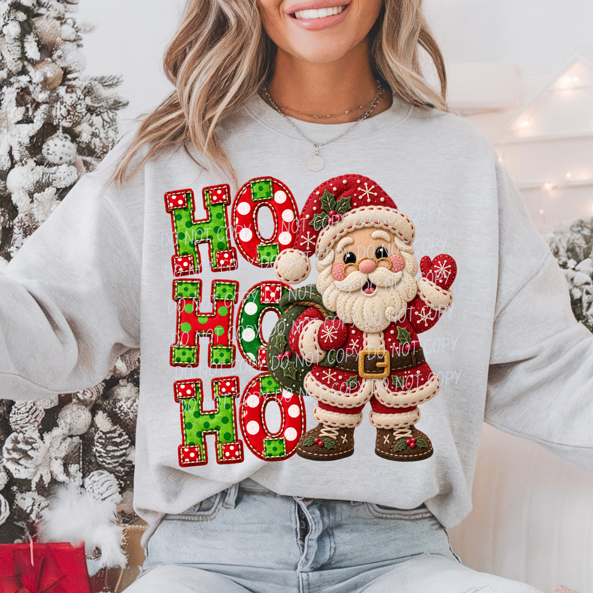 HOHOHO Santa (CITY)DTF Transfer
