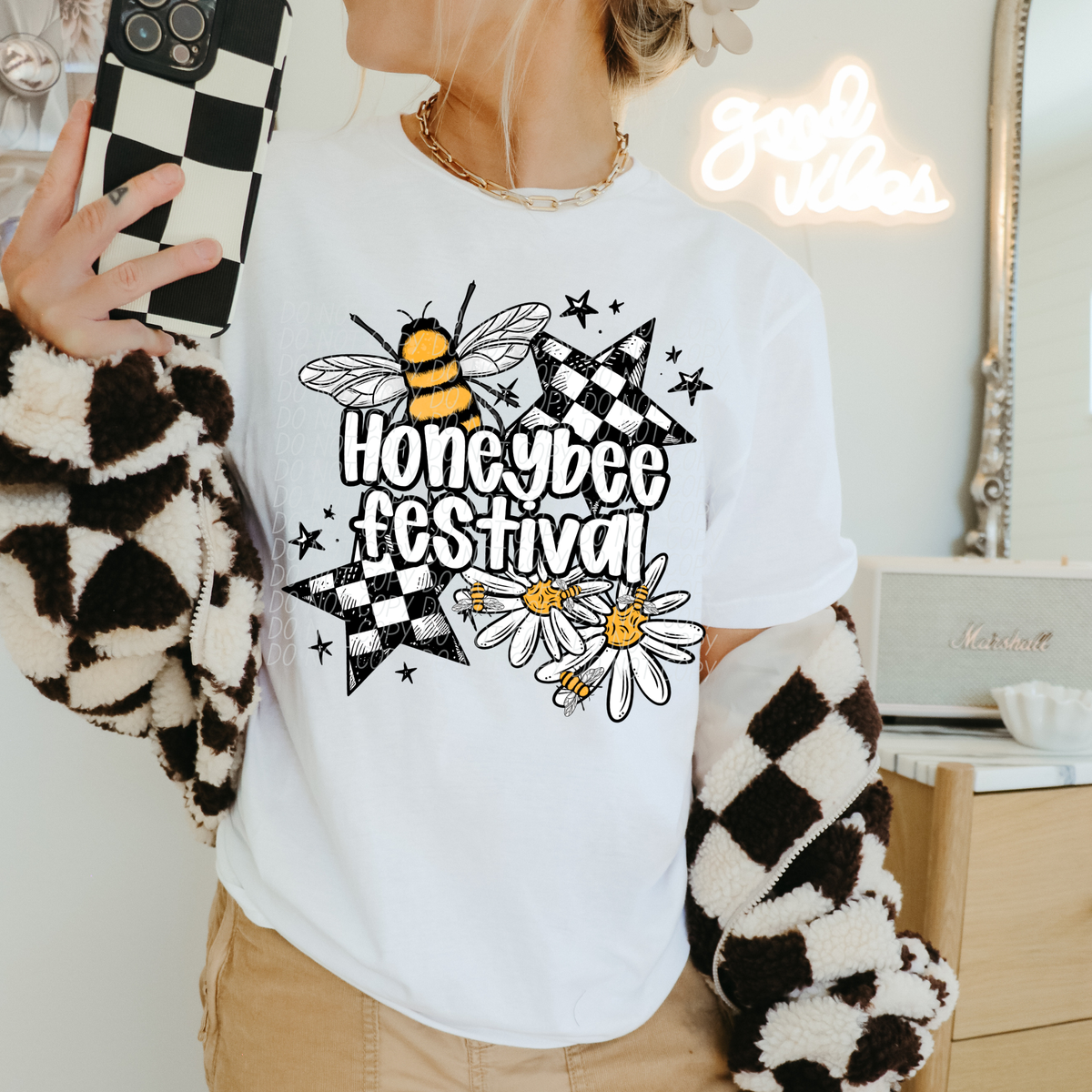 Honey festival flowers (City) DTF Transfer