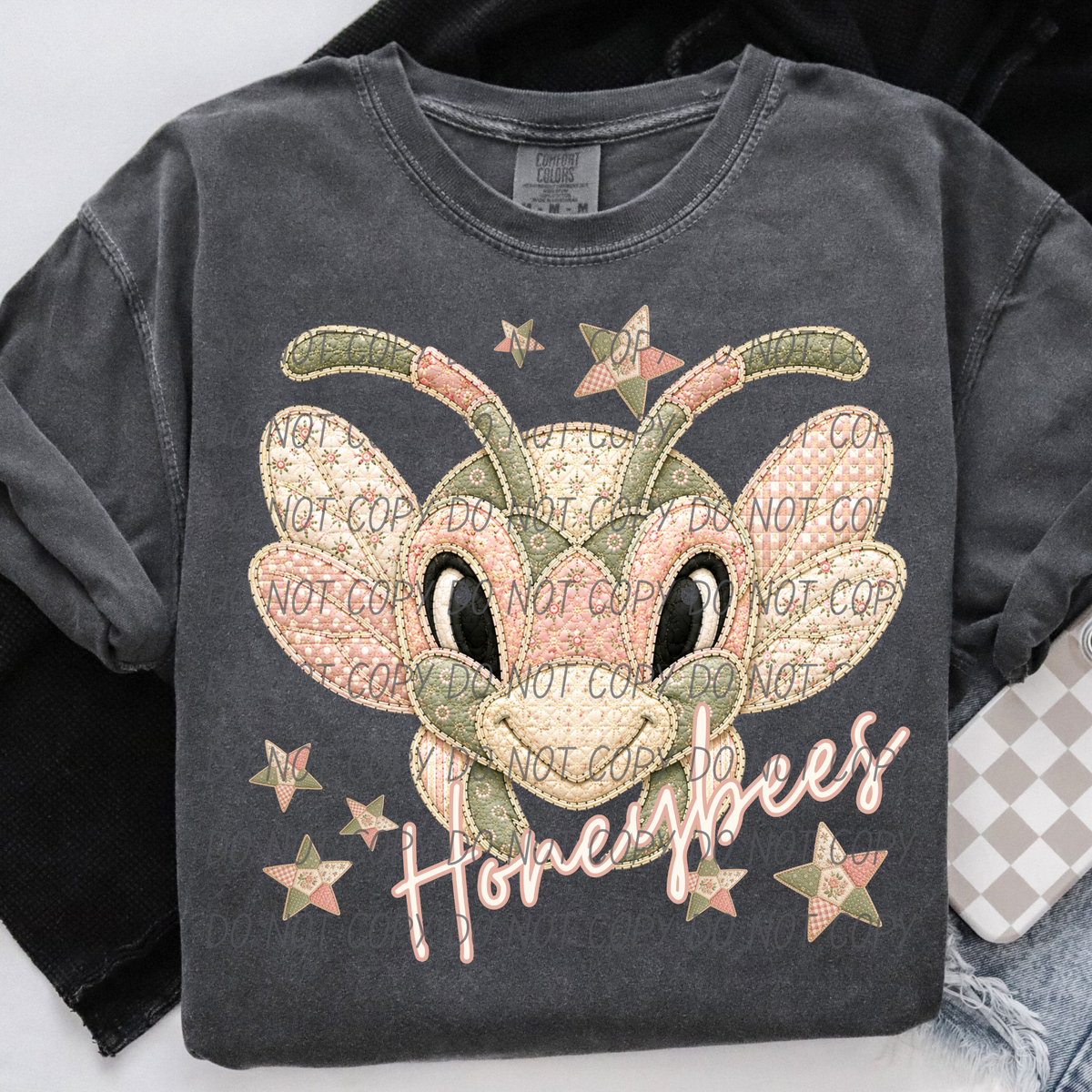 Honeybees meemaw mascot (City) DTF Transfer