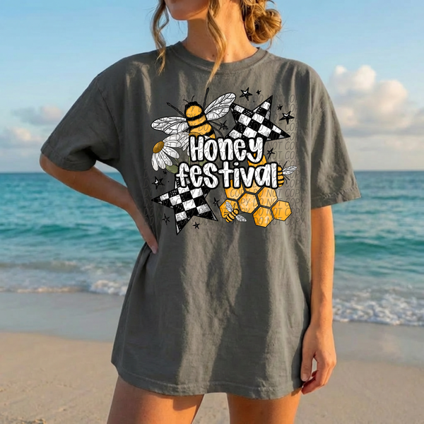 Honey festival honeycombs (City) DTF Transfer